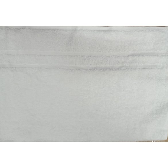 Törölköző Fehér 400 gr Hurokkihagyásos Csíkos   50x100cm