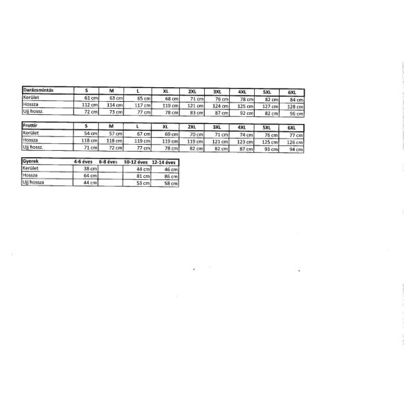 Köntös színes BORDÓ 20859 2XL-es méret