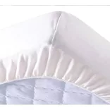 180-200x200 cm Gumis Lepedő Fehér 100% Pamut ömlesztett csomagolás nélkül szállodai – mrtextil.hu