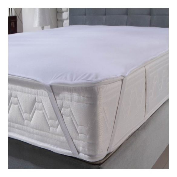 Pamut  jersey vízhatlan sarokgumis matracvédő, 140 x 200 cm, (szállodai és egészségügyi minőség)