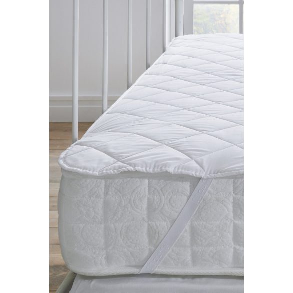 Steppelt sarokgumis matracvédő, 90 x 200 cm, (szállodai minőség)
